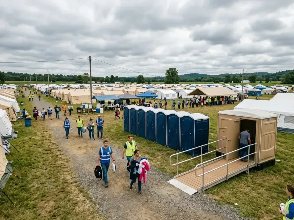 disaster-relief-camp-restrooms-010 — frequently asked questions, Dumpster & Portable Bathrooms Rental in El Cerro Mission, NM